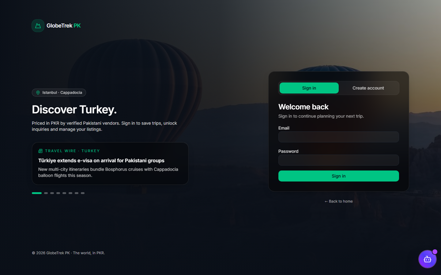 Custom Tour Requests & Lead Bidding Marketplace