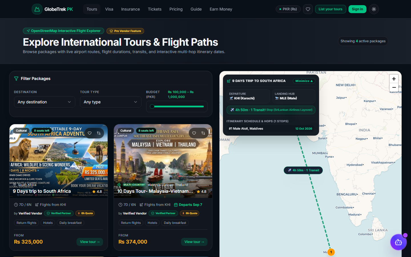 GlobeTrek AI Travel & Itinerary Engine